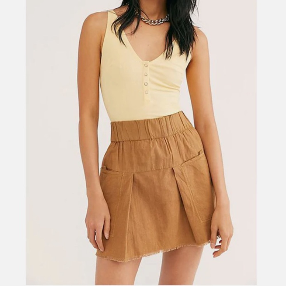 *NWT* Free People Mariposa Mini Skirt